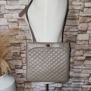 Etienne Aigner  Handcrafted Elegant Quilted Shoulder Bag